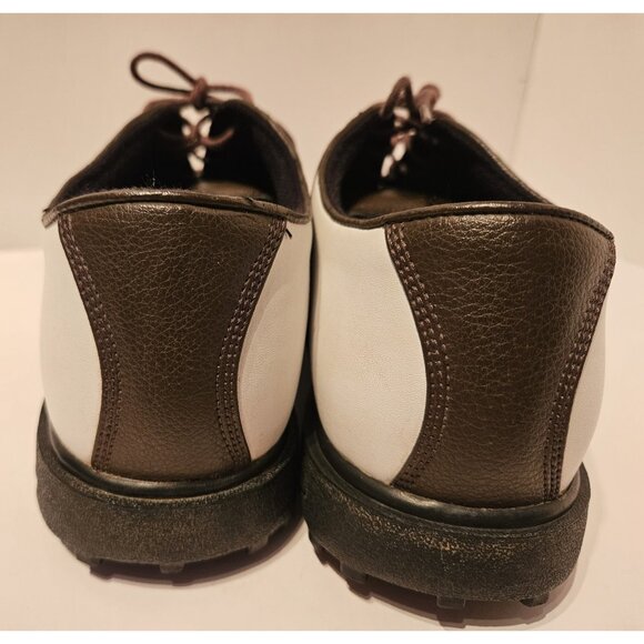 Nike Air Kempshall Last Men’s Brown White Leather Saddle Golf Shoes SZ US 11.5 - Picture 3 of 14